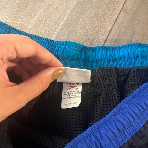 Vintage Speedo Men Athletic Shorts XL Swim Trunks Bin N-15 - Picture 2 of 5